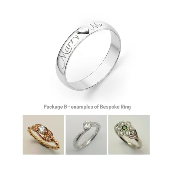 Packages: Marry Me Ring - Package B